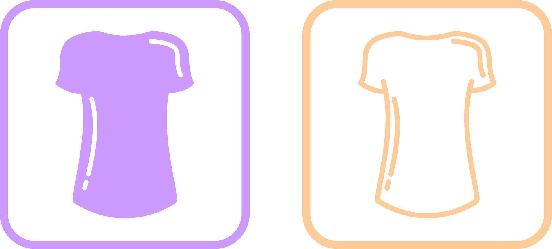 Ladies Shirt Vector Icon