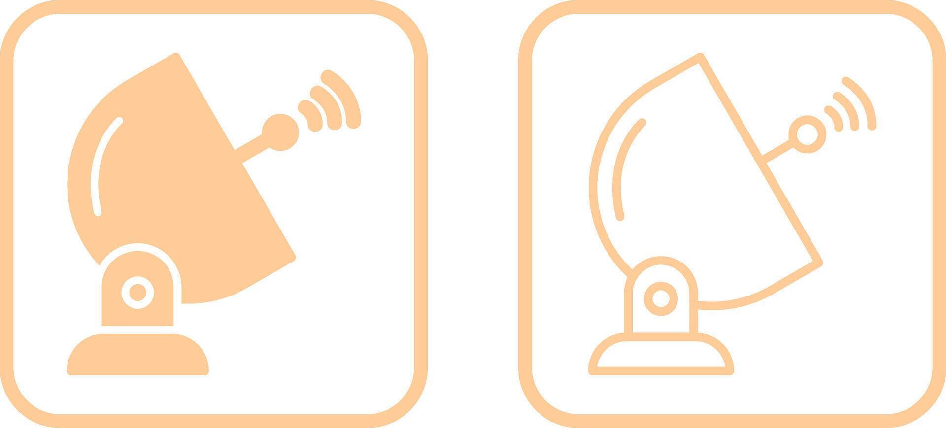 Satellite Dish Vector Icon