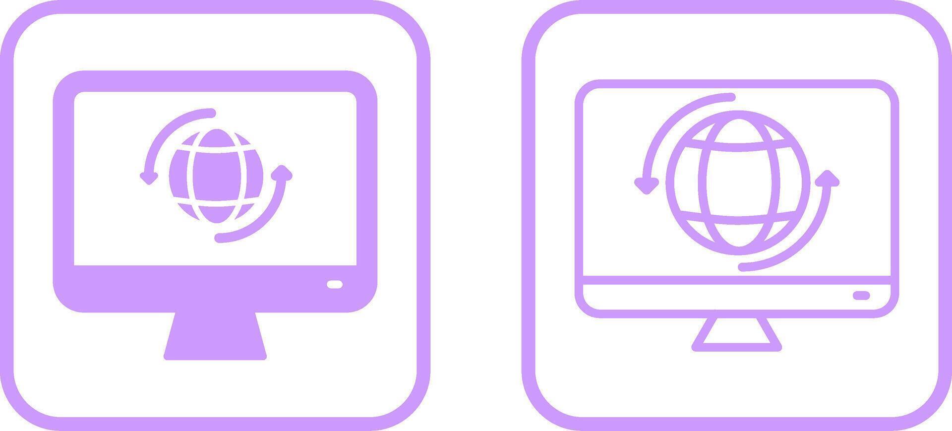 Worldwide Vector Icon