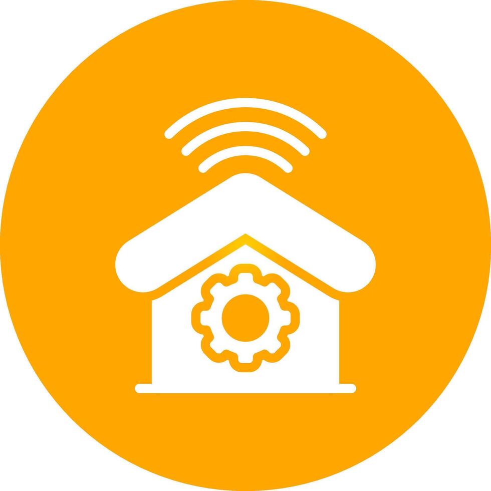 Home Automation Creative Icon Design vector