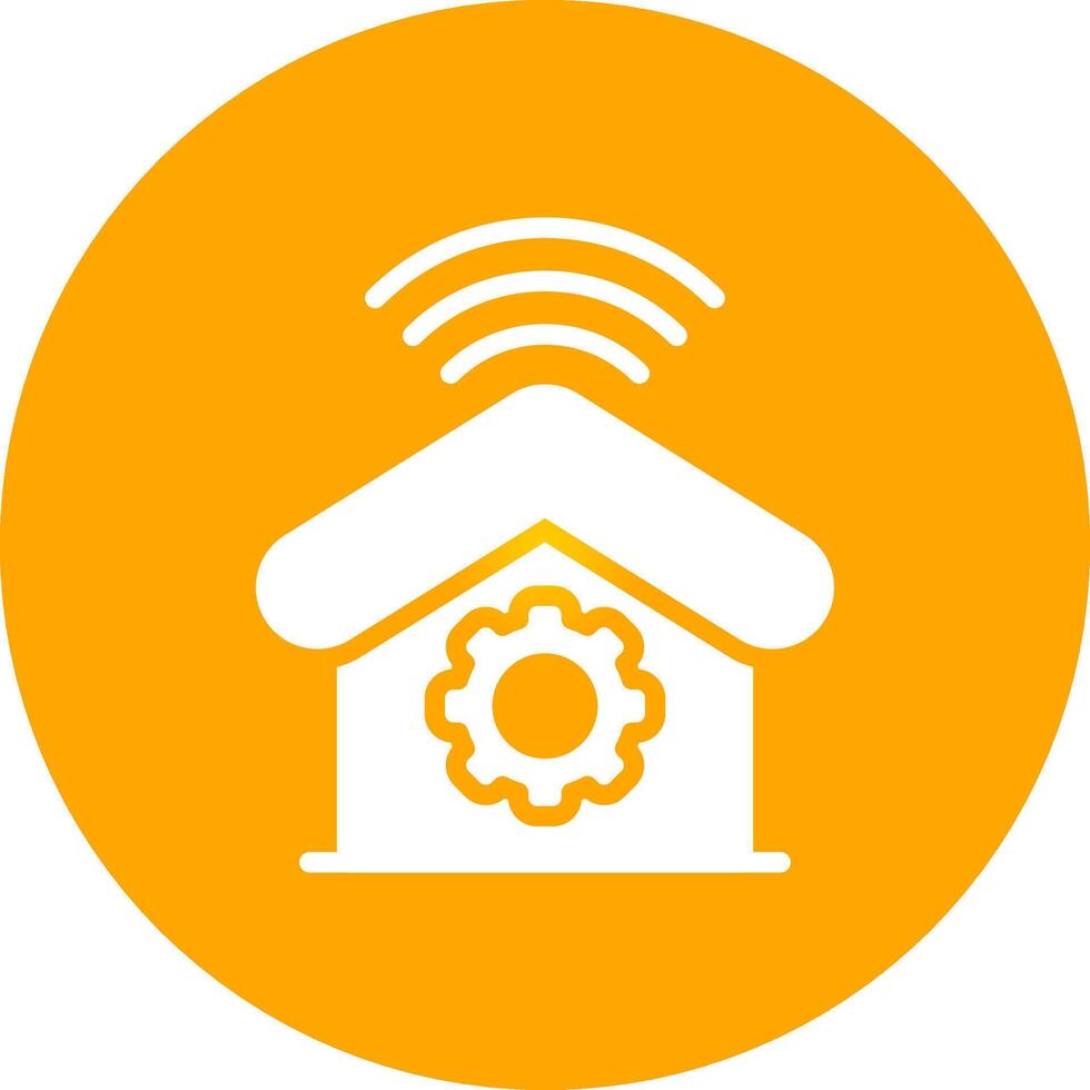 Home Automation Creative Icon Design vector