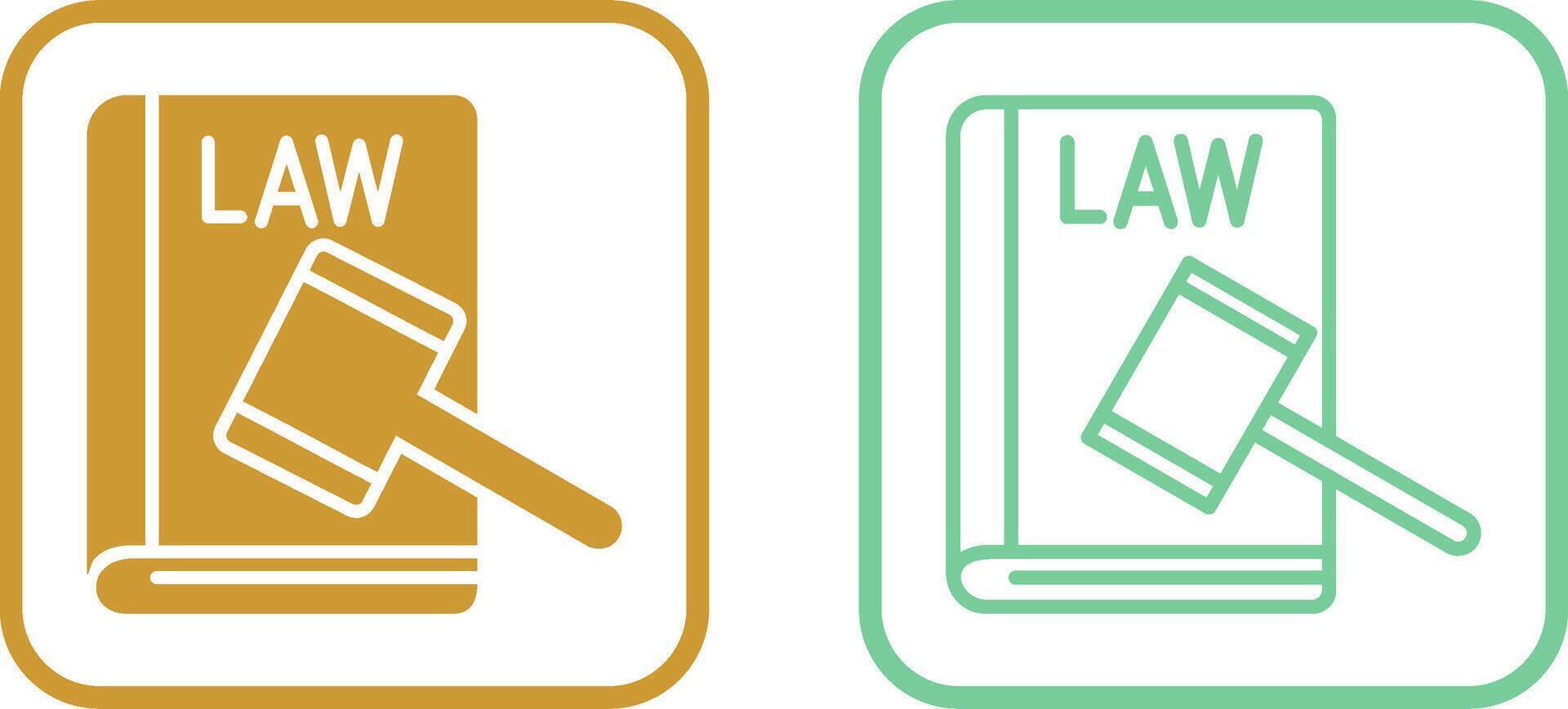 Law And Order Vector Icon