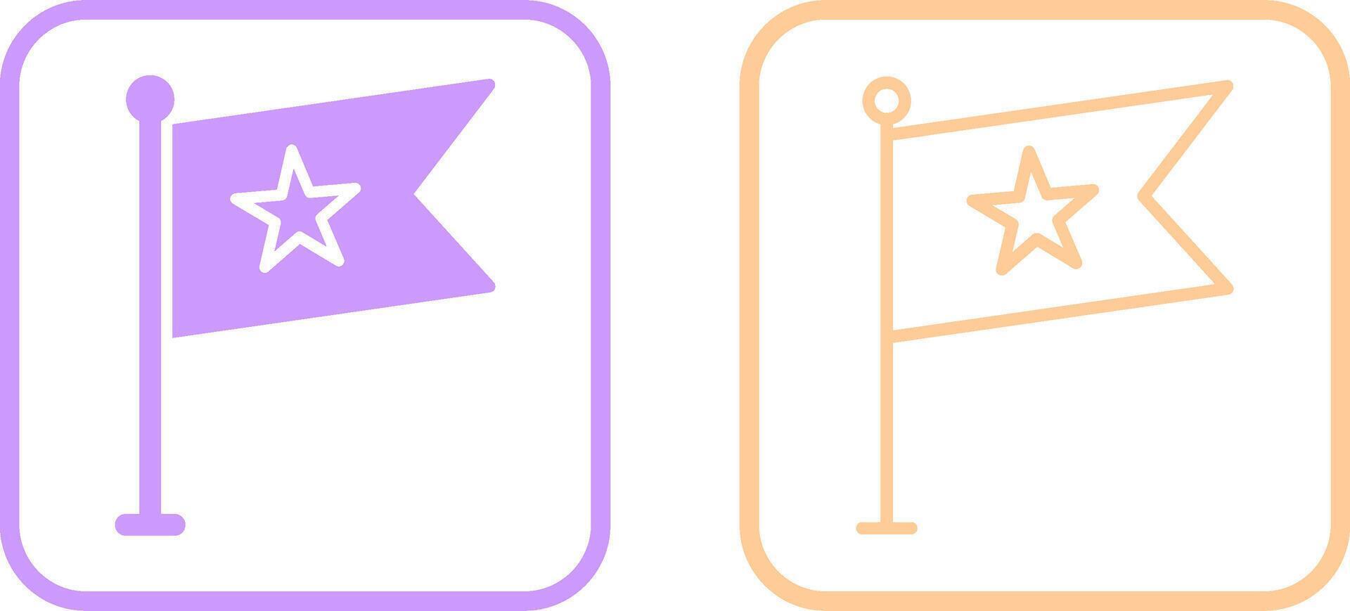 Flags Vector Icon
