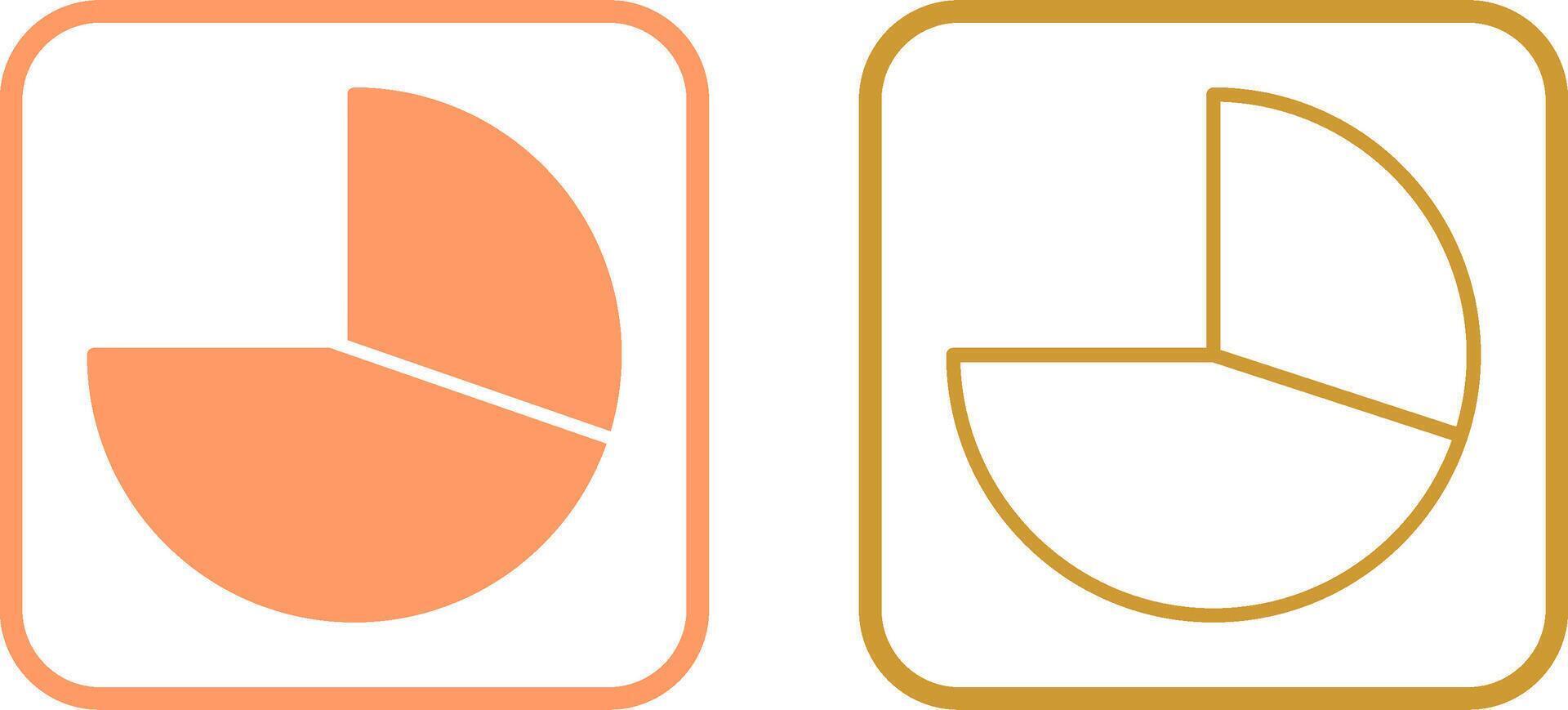 Pie Chart Vector Icon