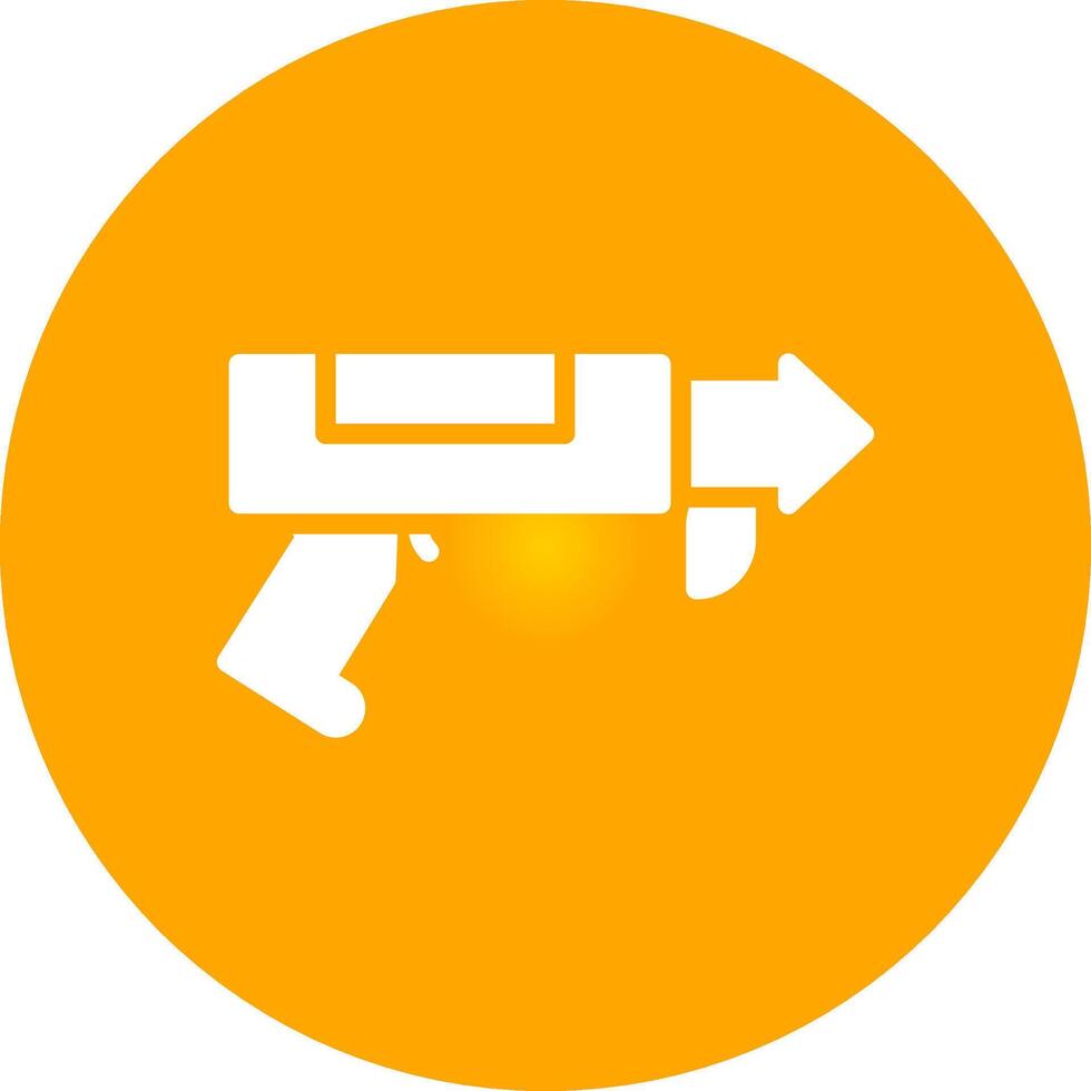 Speargun Creative Icon Design vector