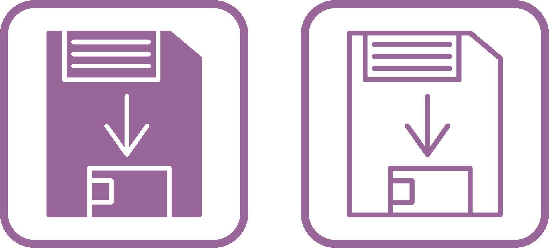 Save Vector Icon