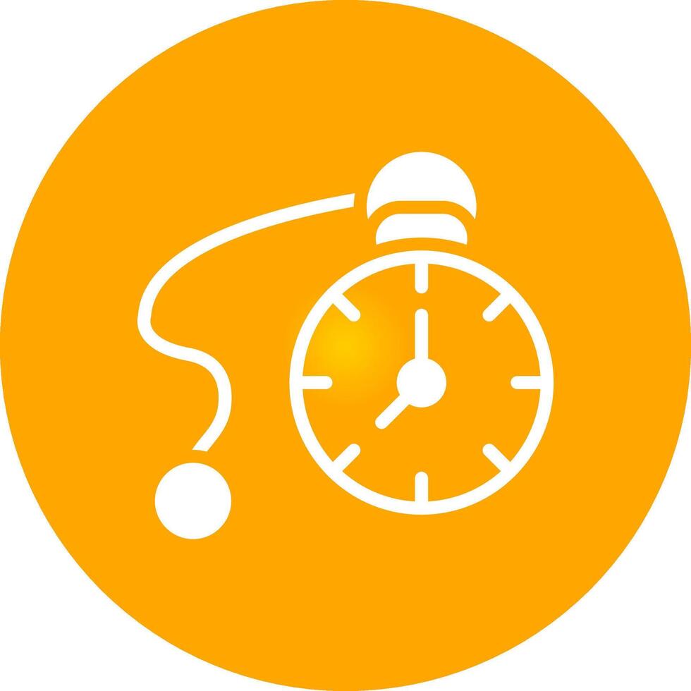 Pocket Watch Creative Icon Design vector