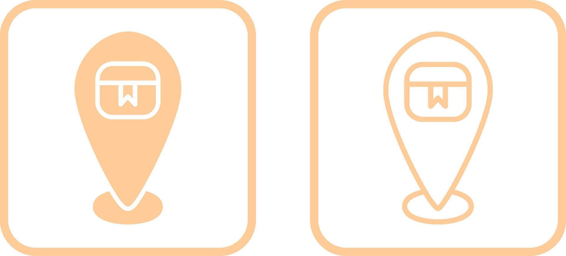Shipping Location Vector Icon
