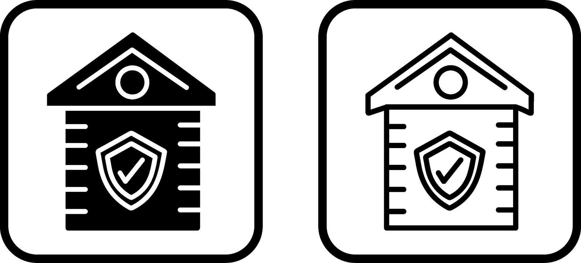 House Shield Vector Icon