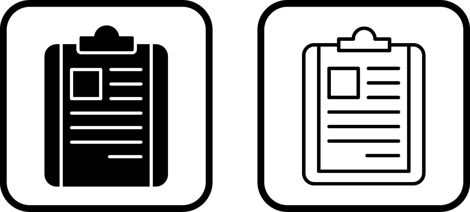 list Vector Icon