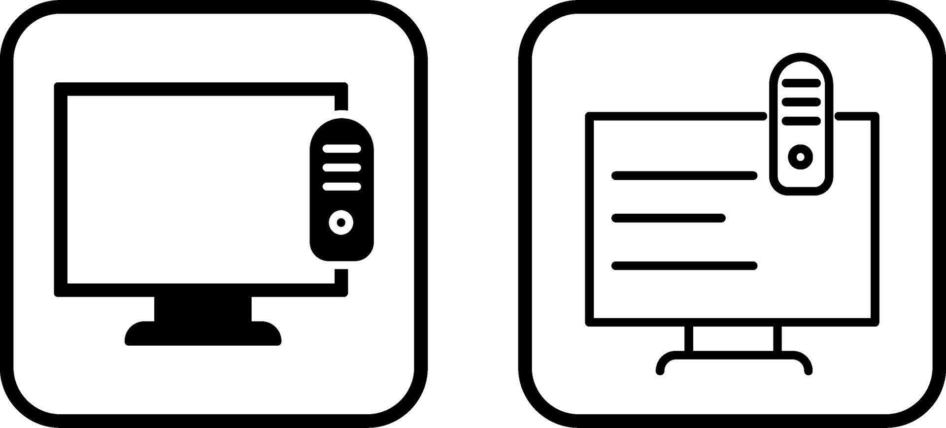 Television Vector Icon