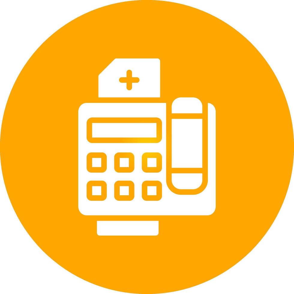 Fax Machine Creative Icon Design vector