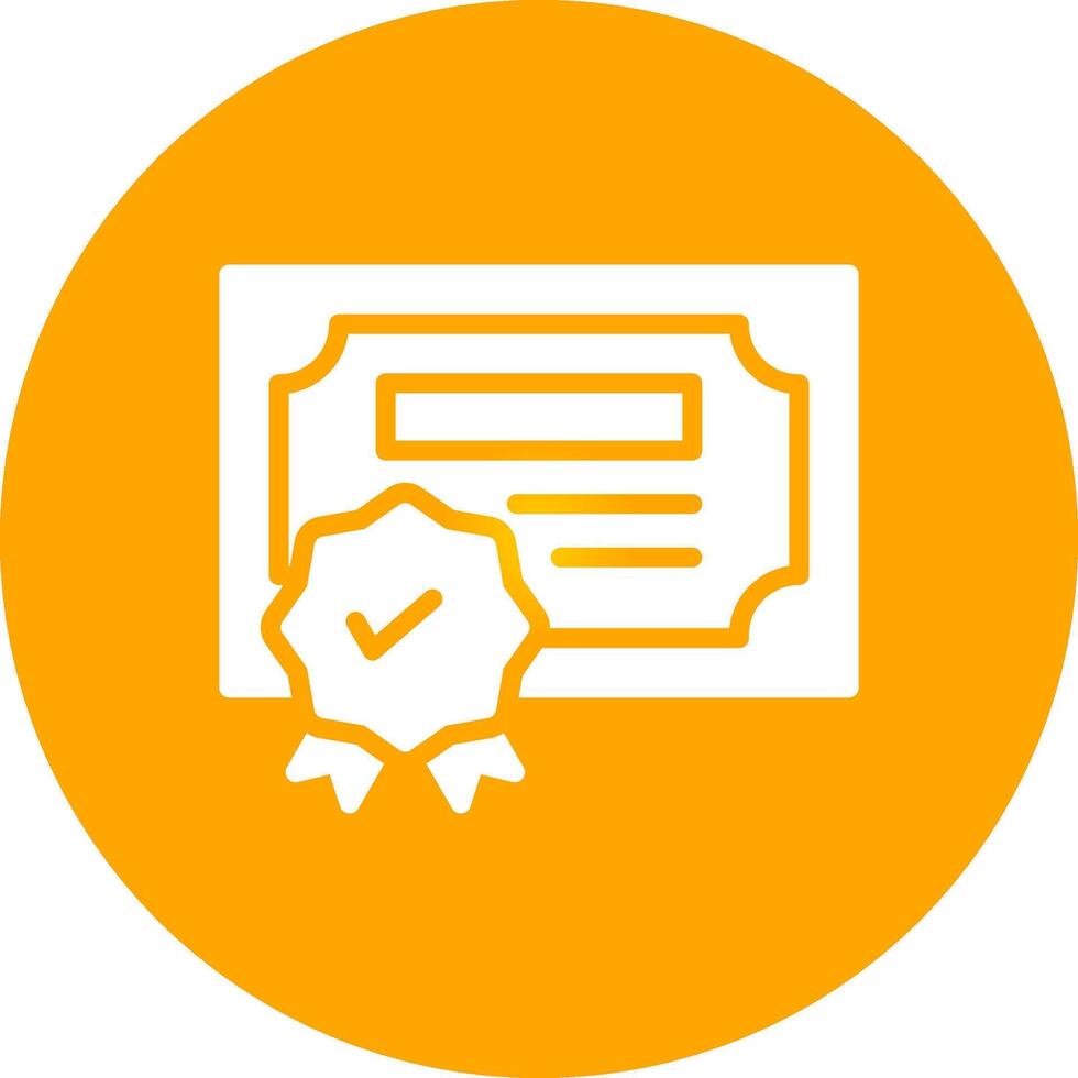 Line Round Corner Gradient vector