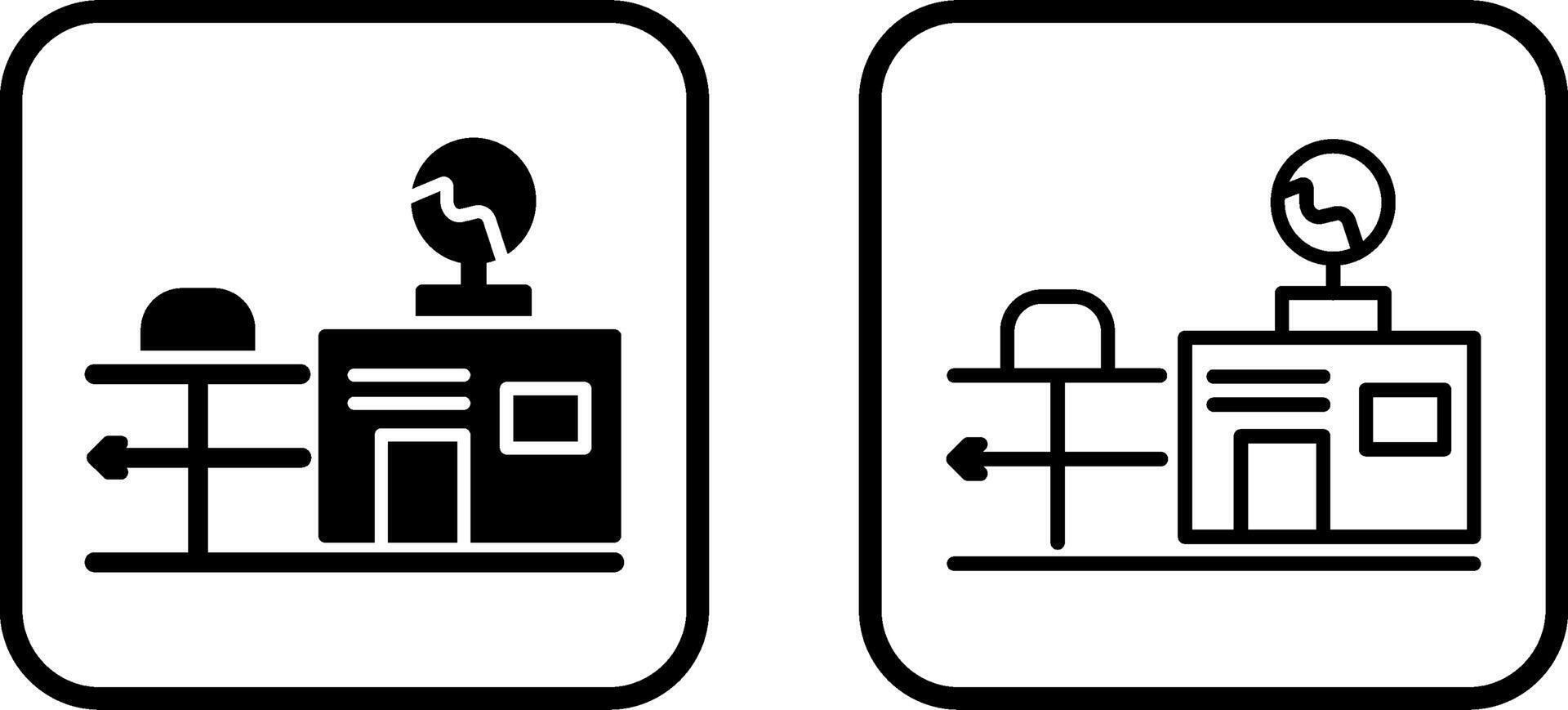 Weather Station Vector Icon
