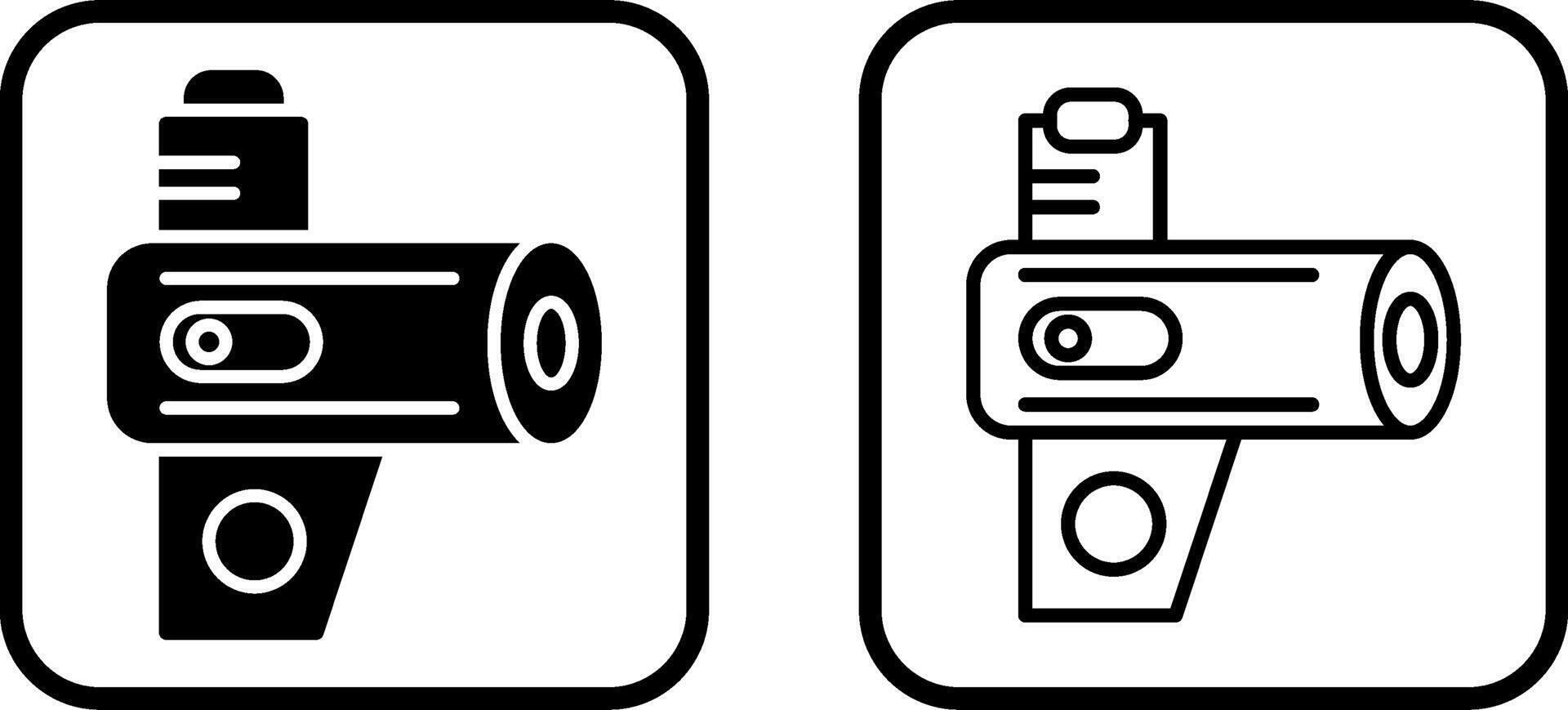 Portable Forced Air Heat Vector Icon