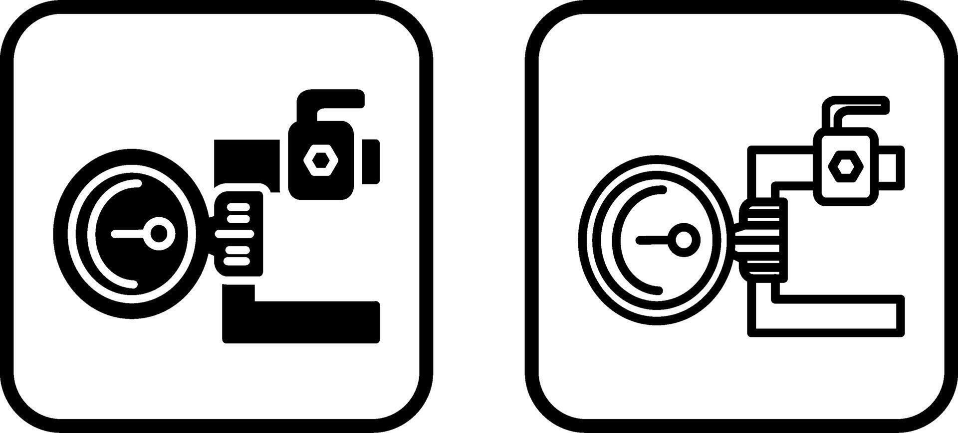 Manometer Vector Icon