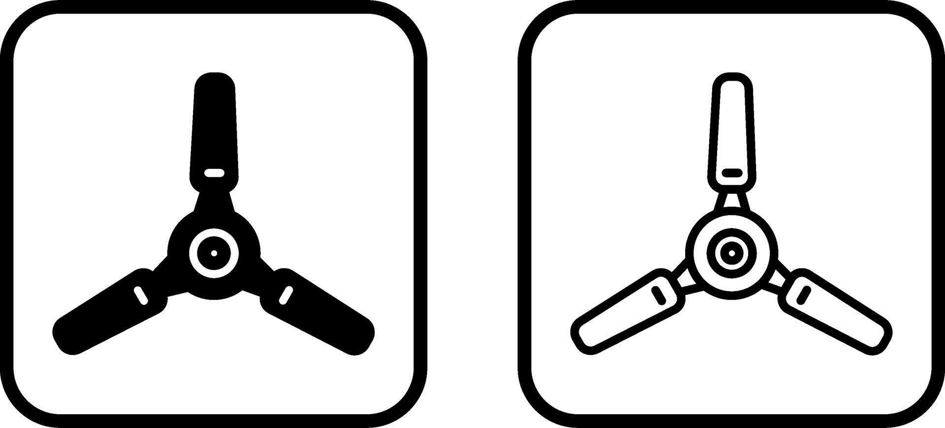 Electric Fan Vector Icon