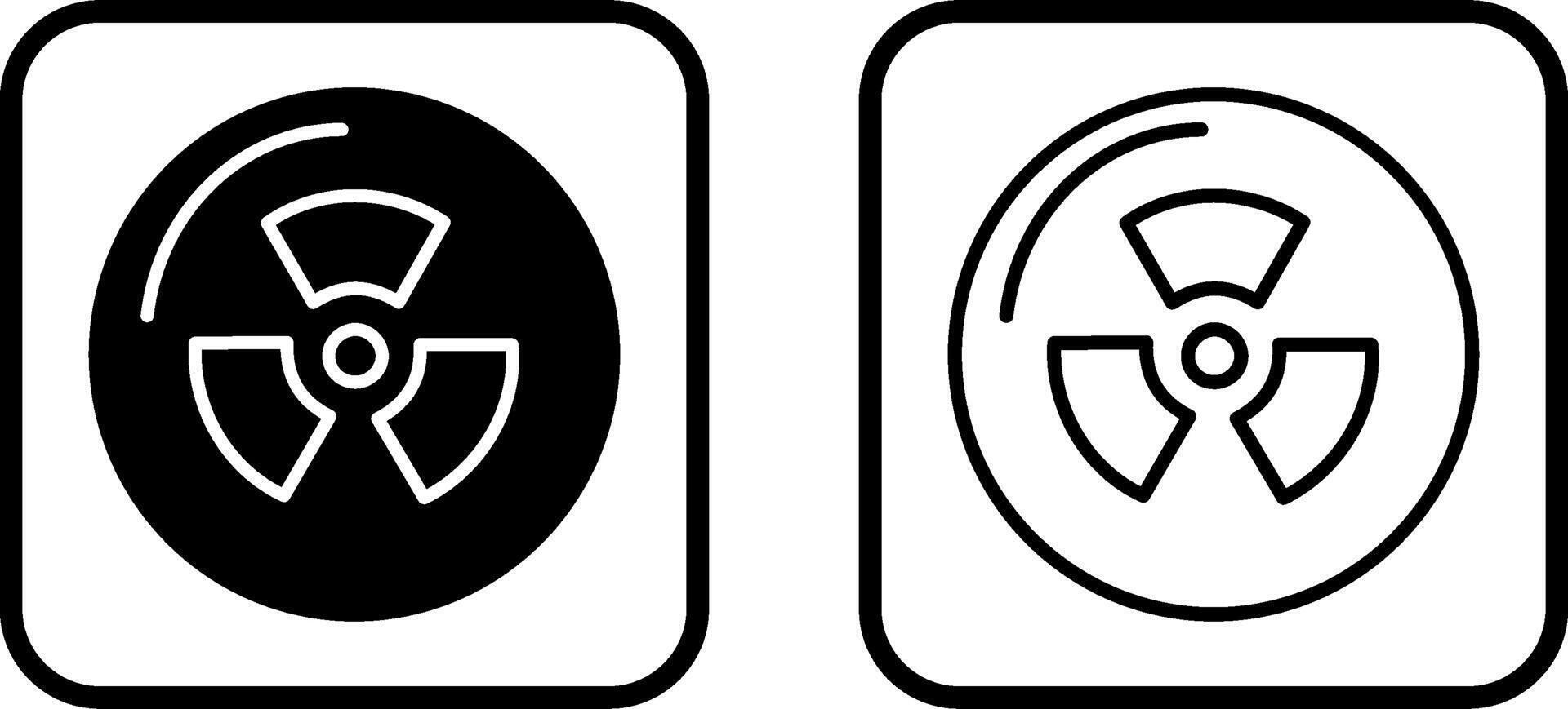 Radiation Vector Icon