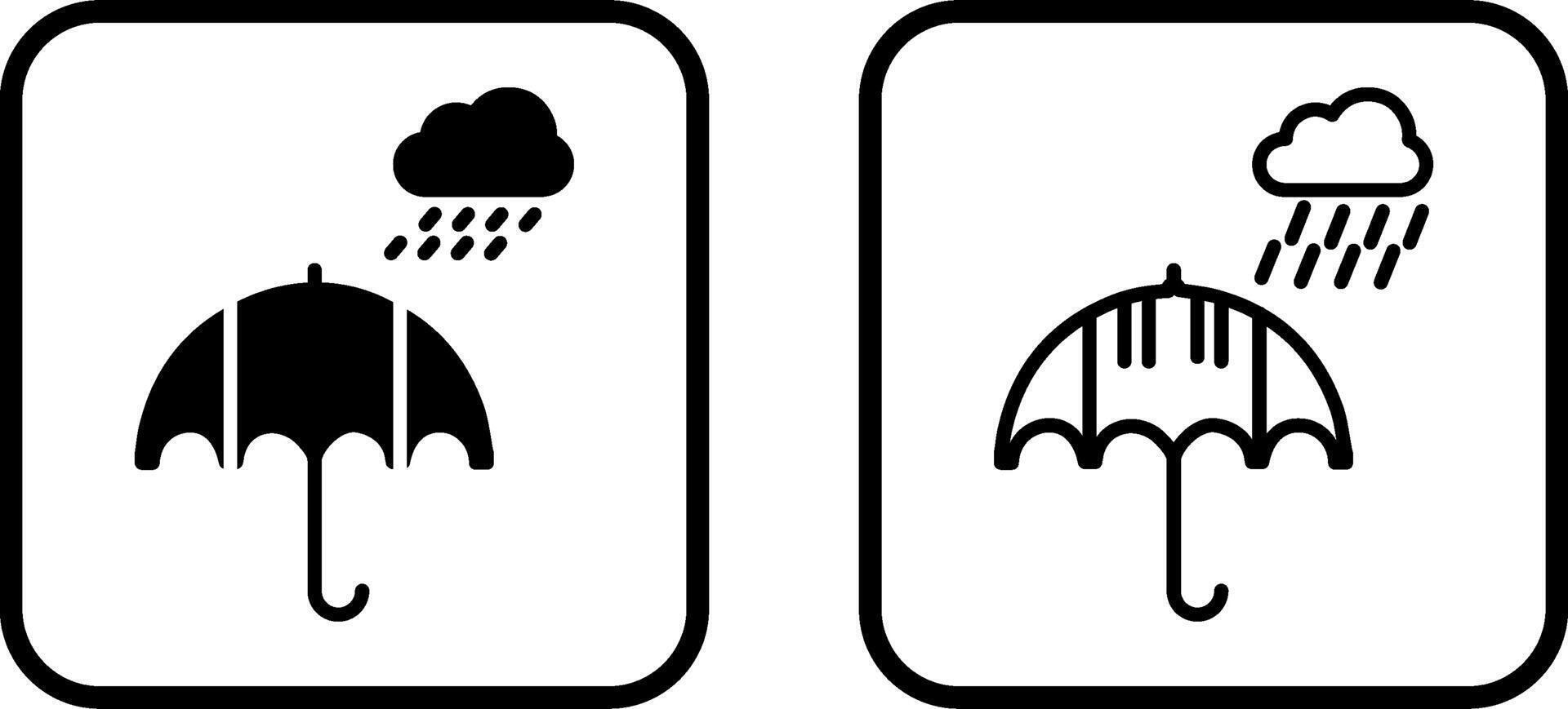 Umbrella Vector Icon