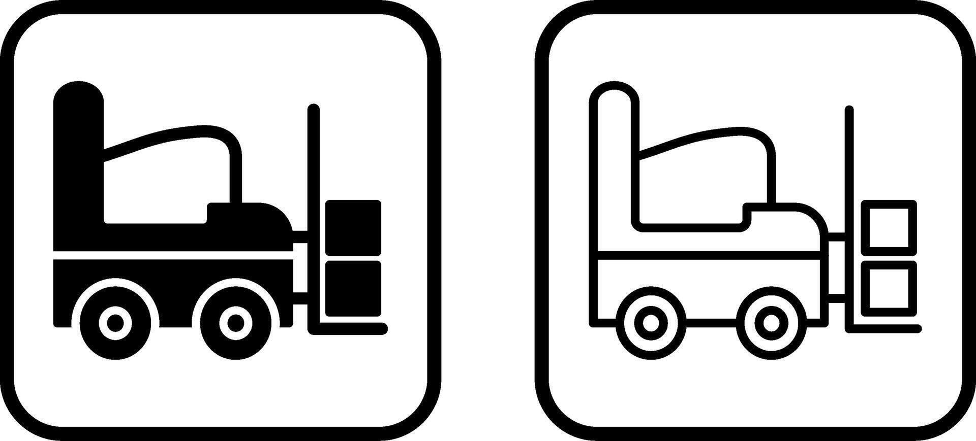 Logistic Vector Icon