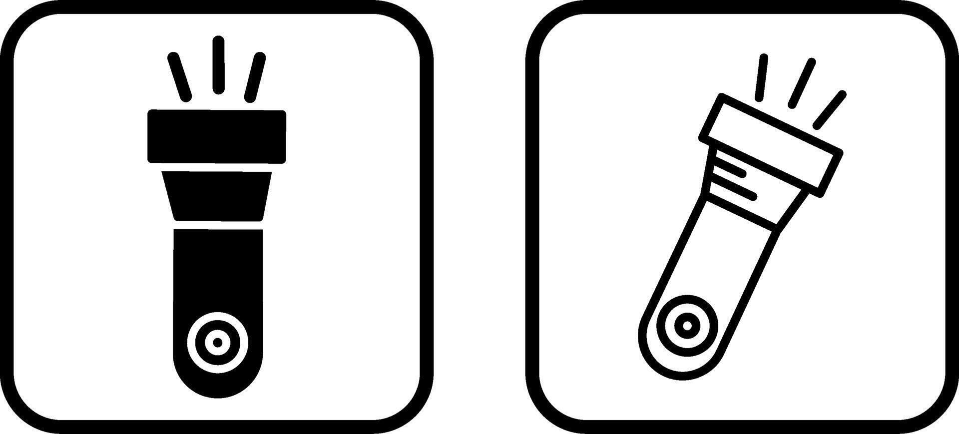 Flashlight Vector Icon