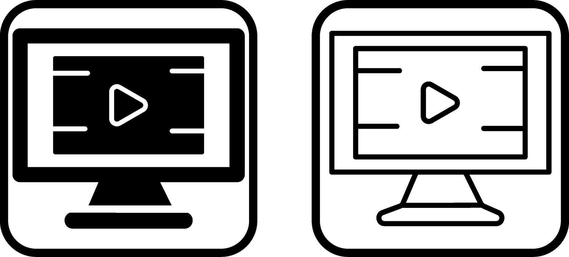 LCD Vector Icon