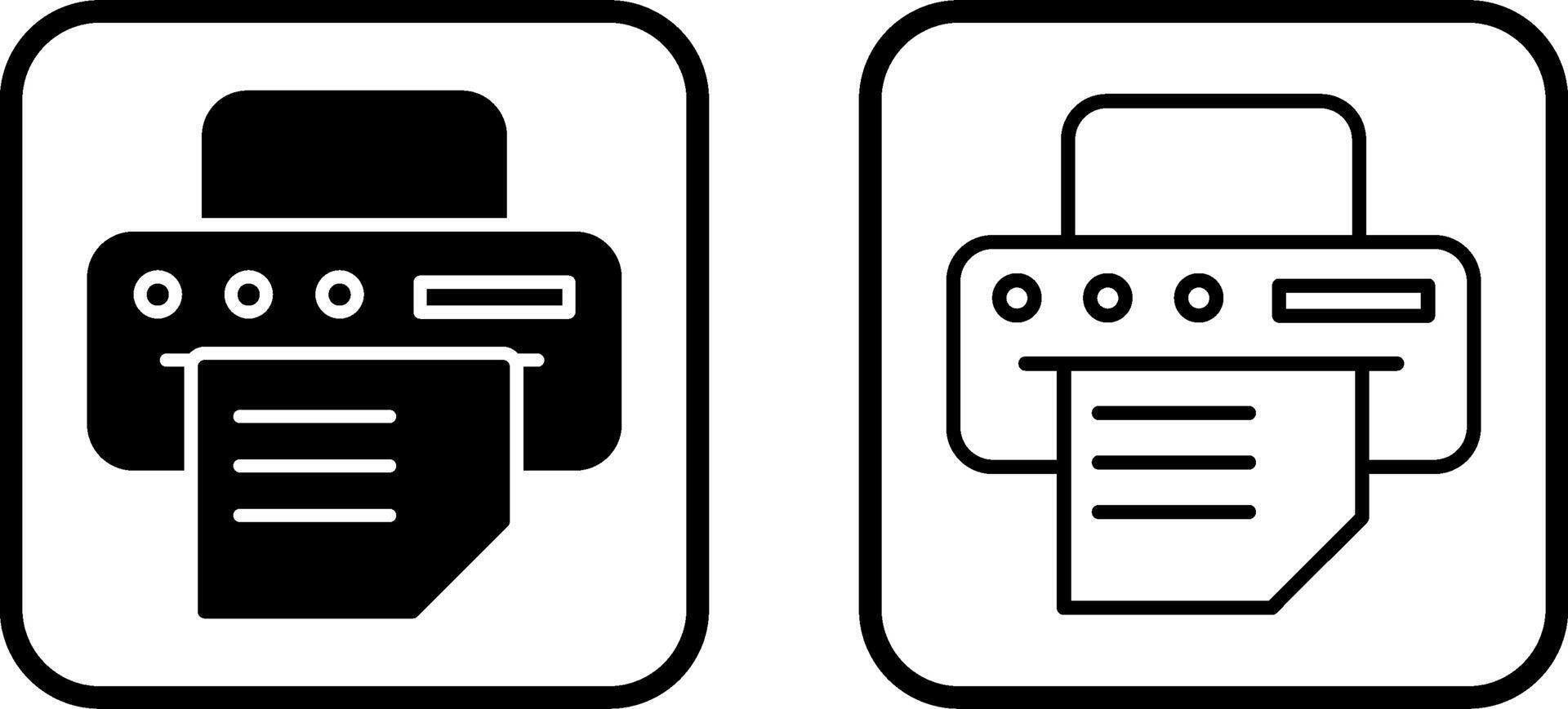 Printer Vector Icon