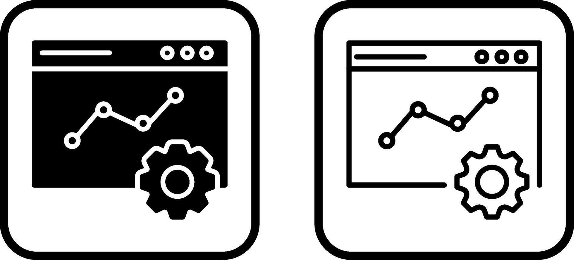 icono de vector de optimización web