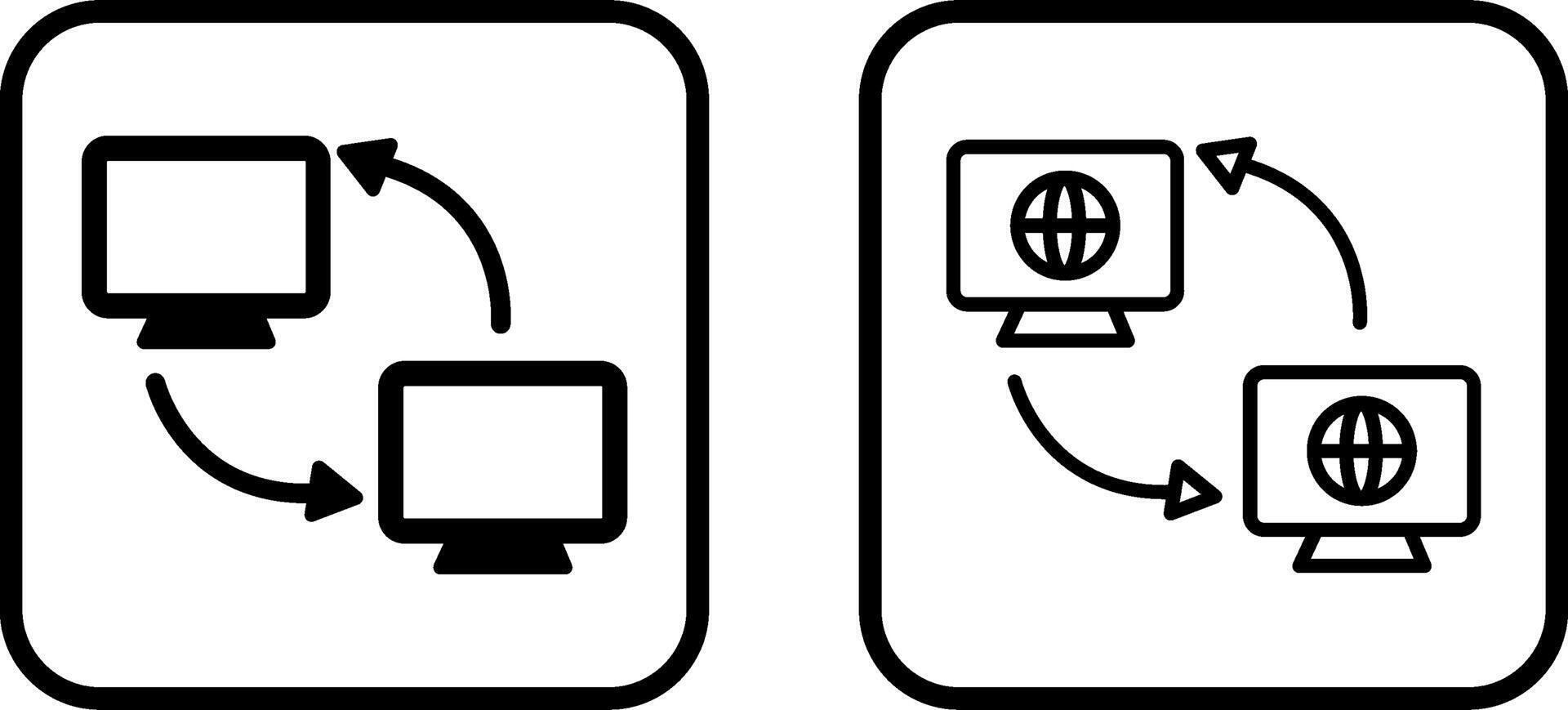 Synchronization Vector Icon