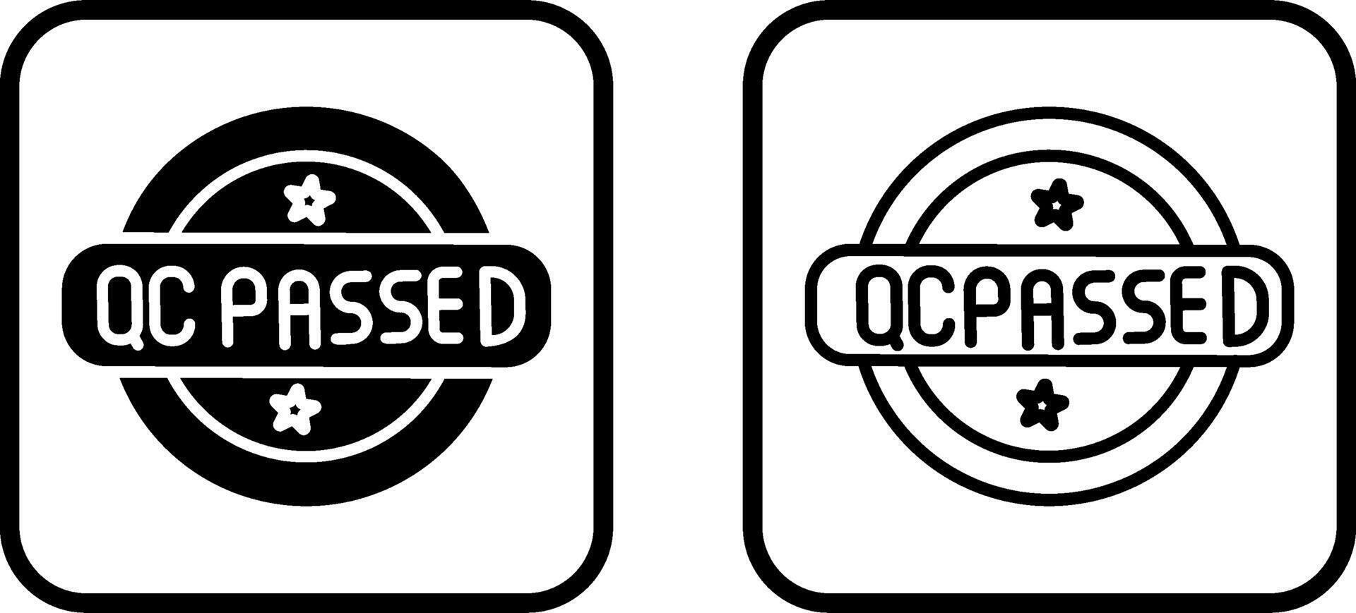 QC Passed Vector Icon
