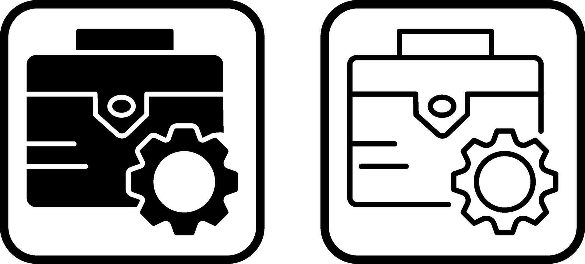 Portfolio Management Vector Icon