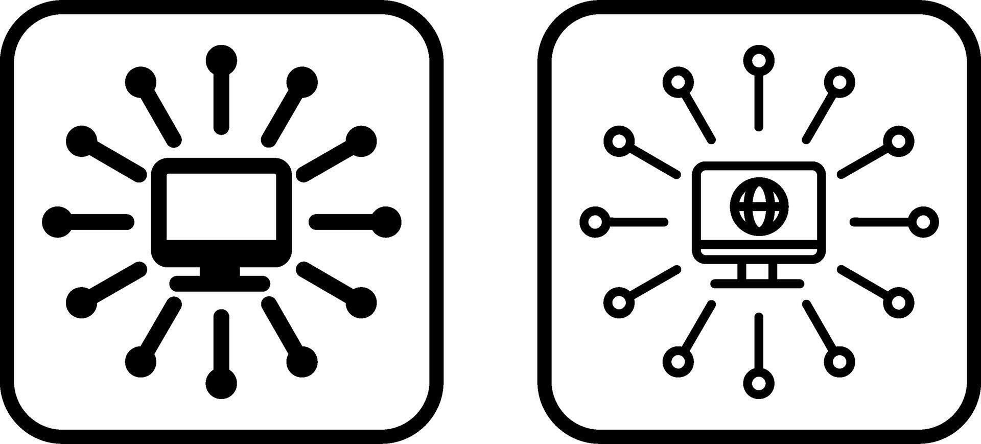 Networks Vector Icon