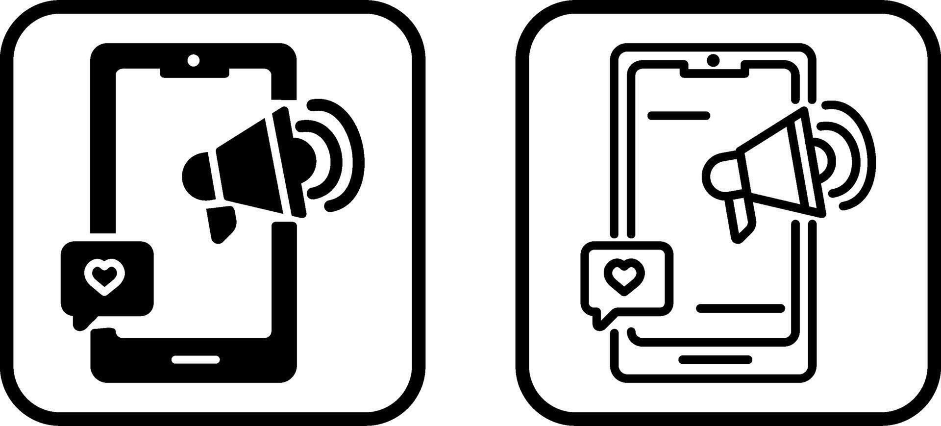 Like Marketing Vector Icon