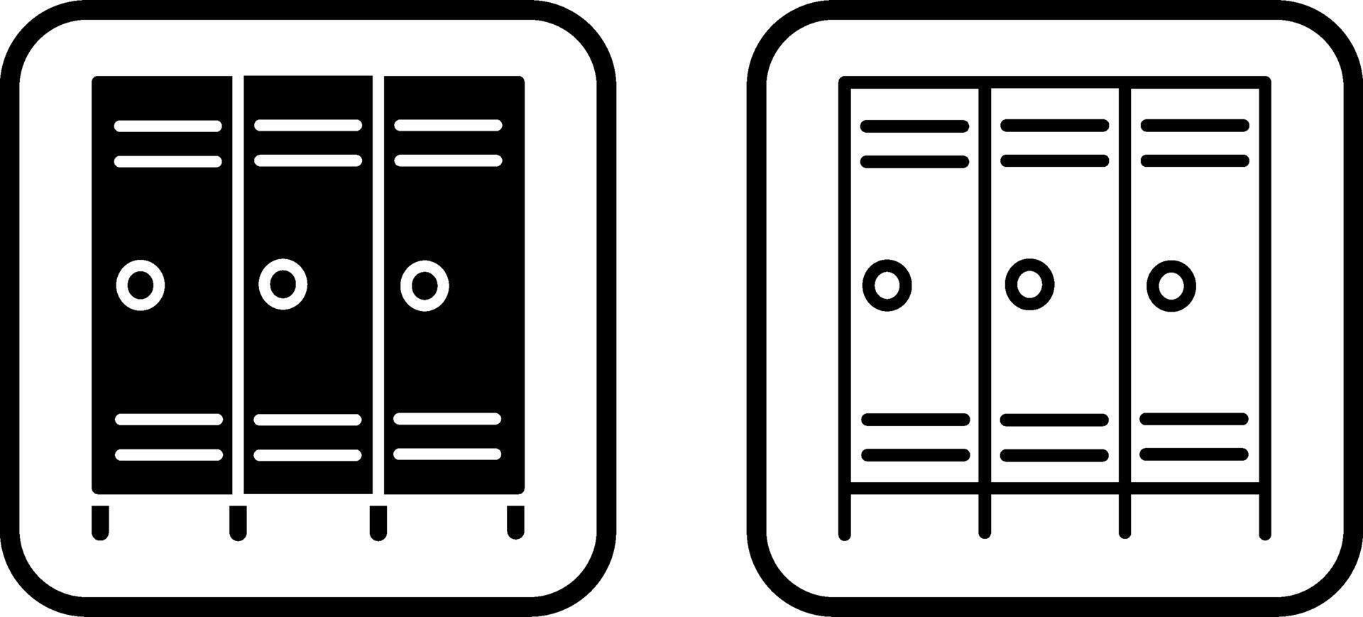 Lockers Vector Icon