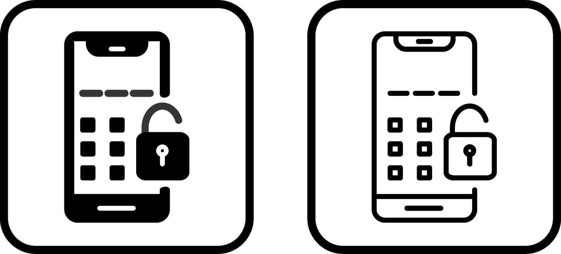 Unlock Vector Icon