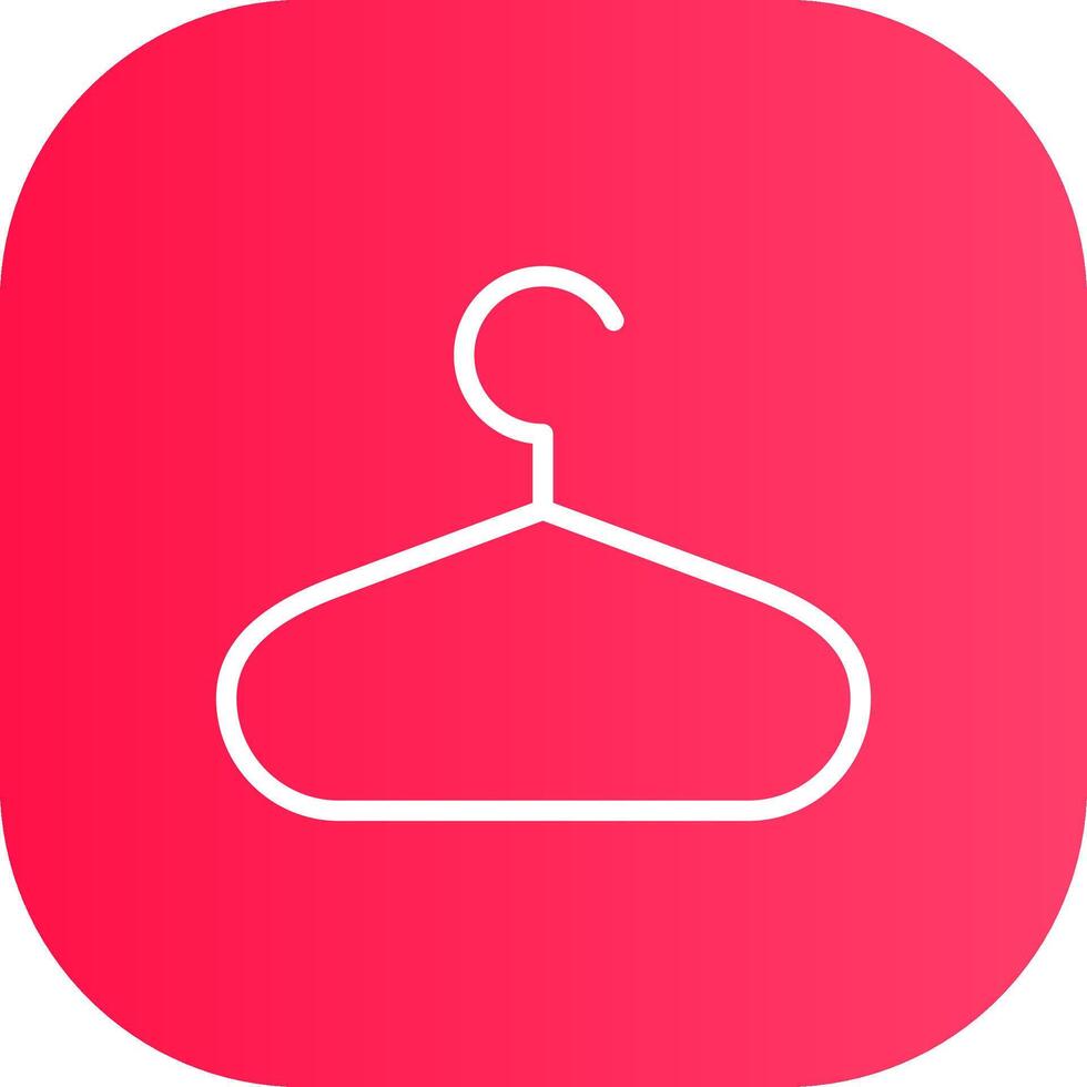 Line Round Corner Gradient vector