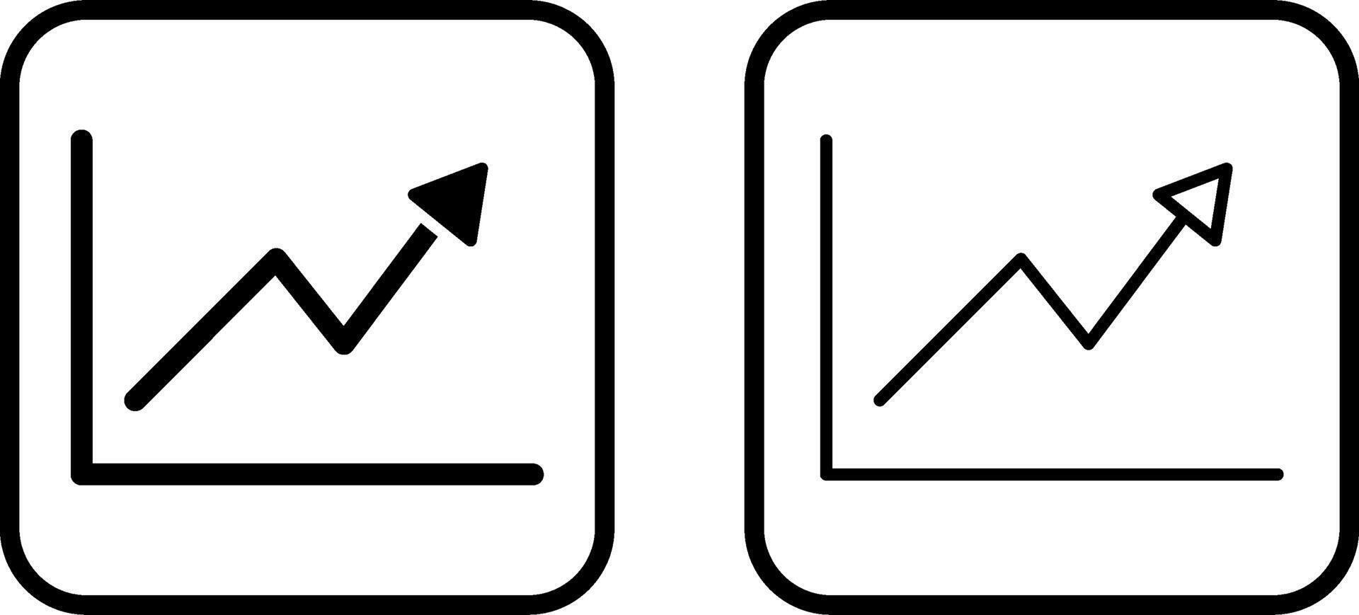 Graph Vector Icon