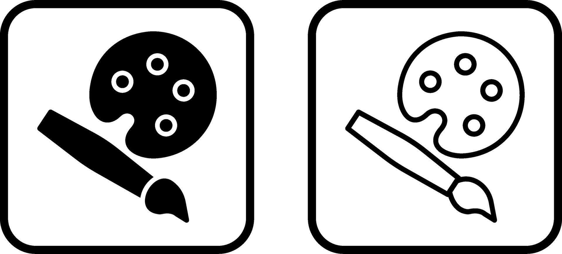 Palette Vector Icon
