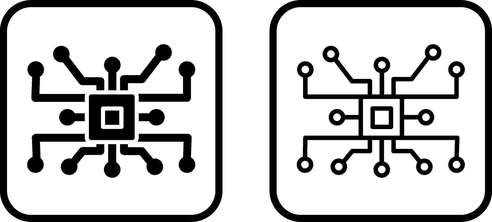 Circuit Vector Icon