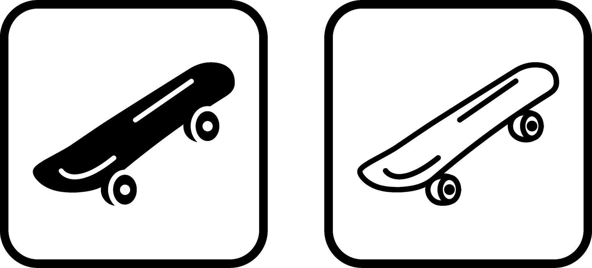 Skateboard Vector Icon