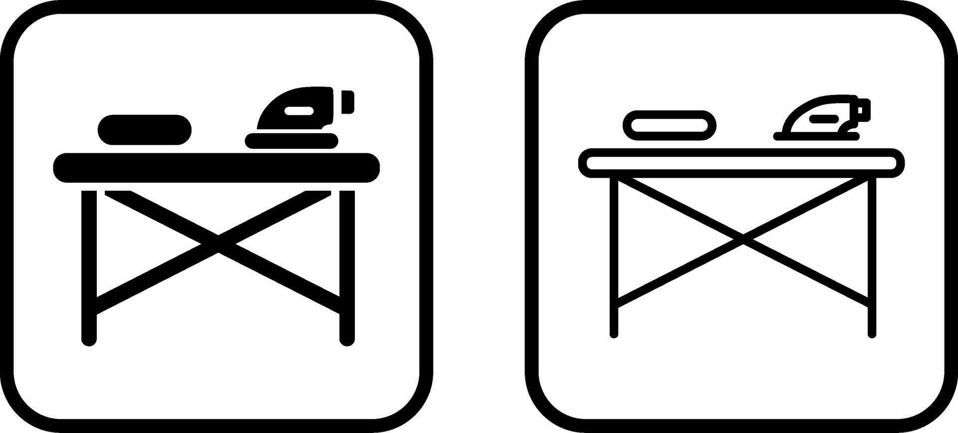 Iron Stand Vector Icon