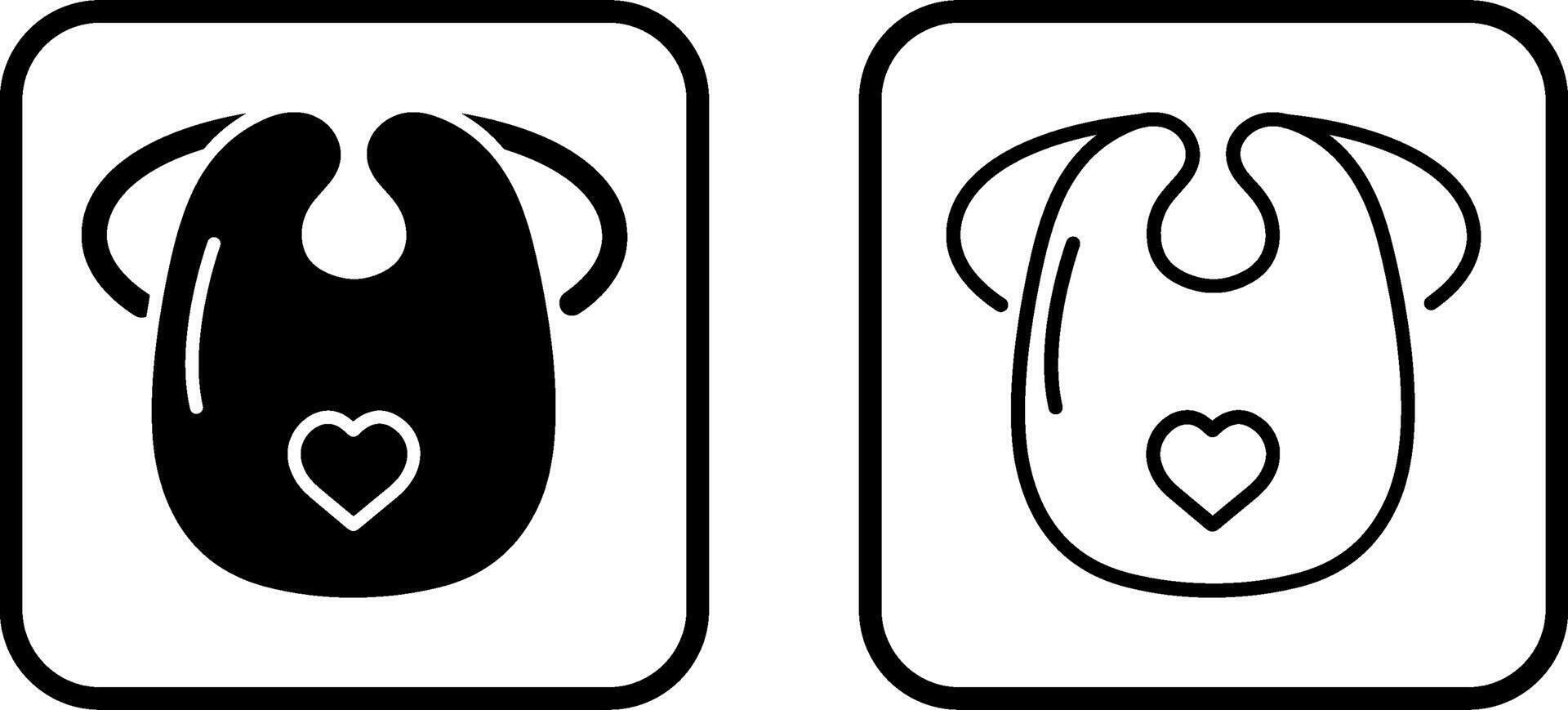 Baby Bib Vector Icon