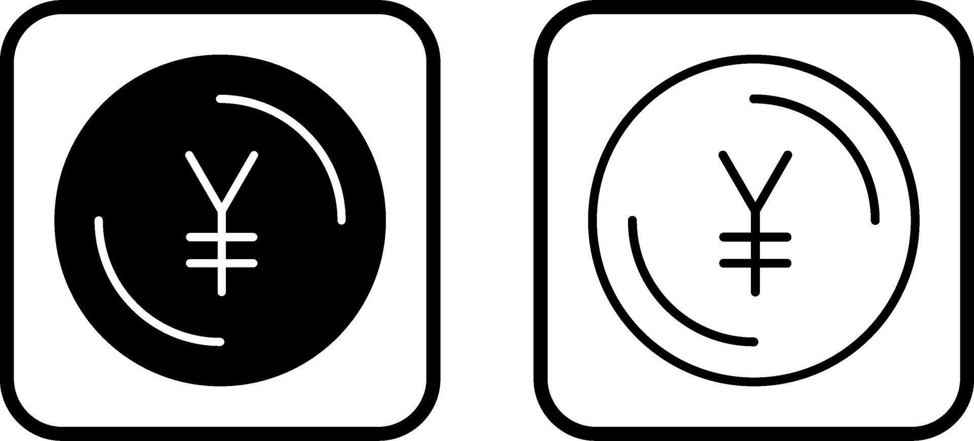 Yen Symbol Vector Icon