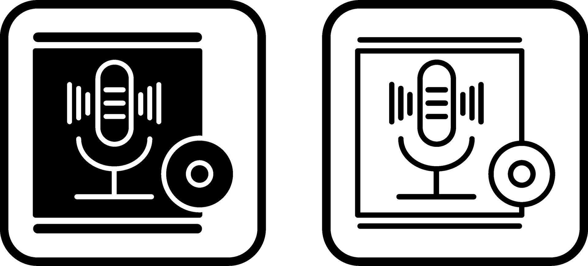 Recording Vector Icon