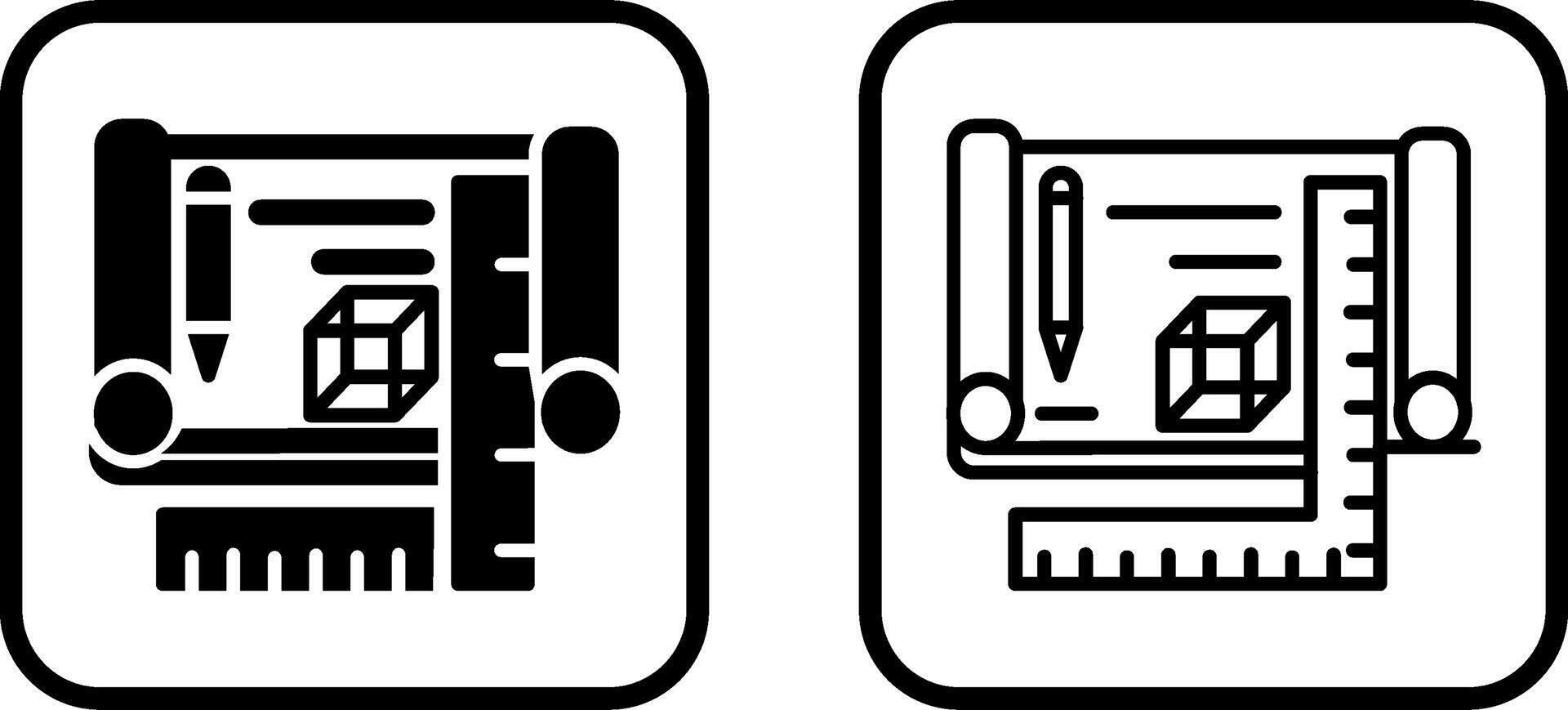 Blueprints Vector Icon