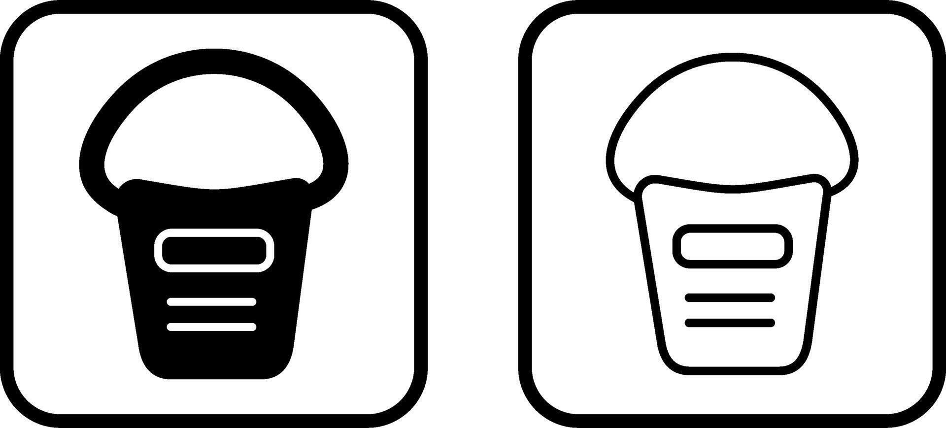 Bucket Vector Icon