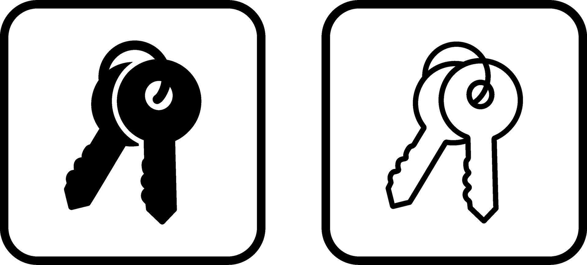 Keys Vector Icon