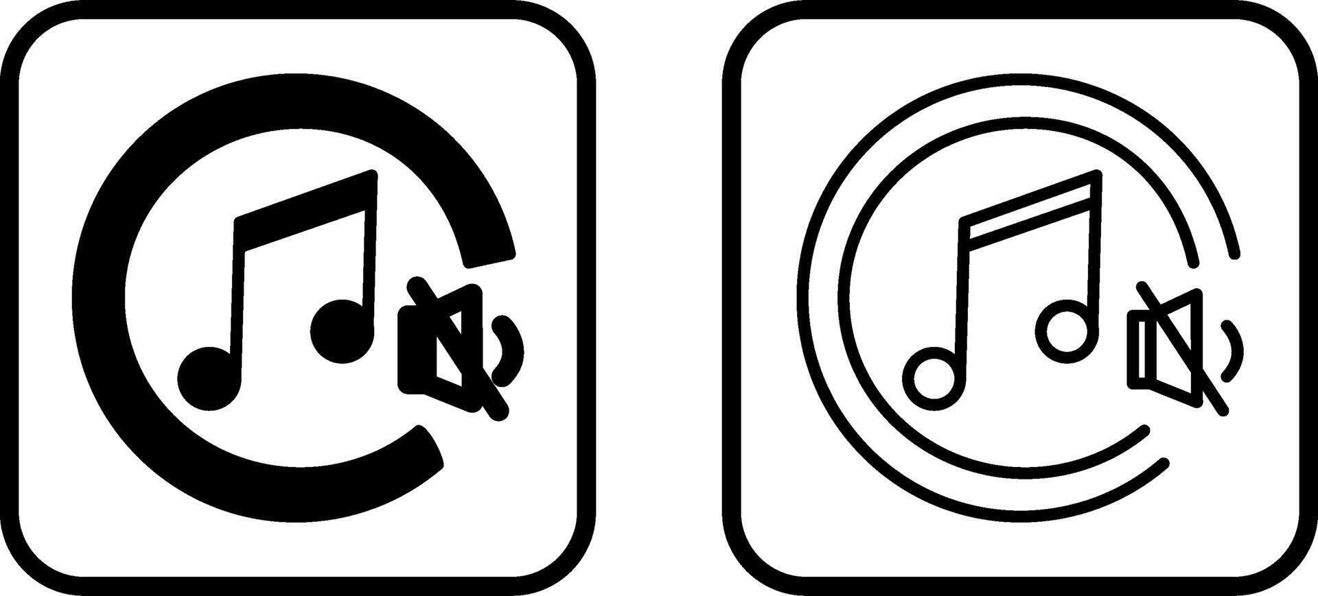 Mute Vector Icon