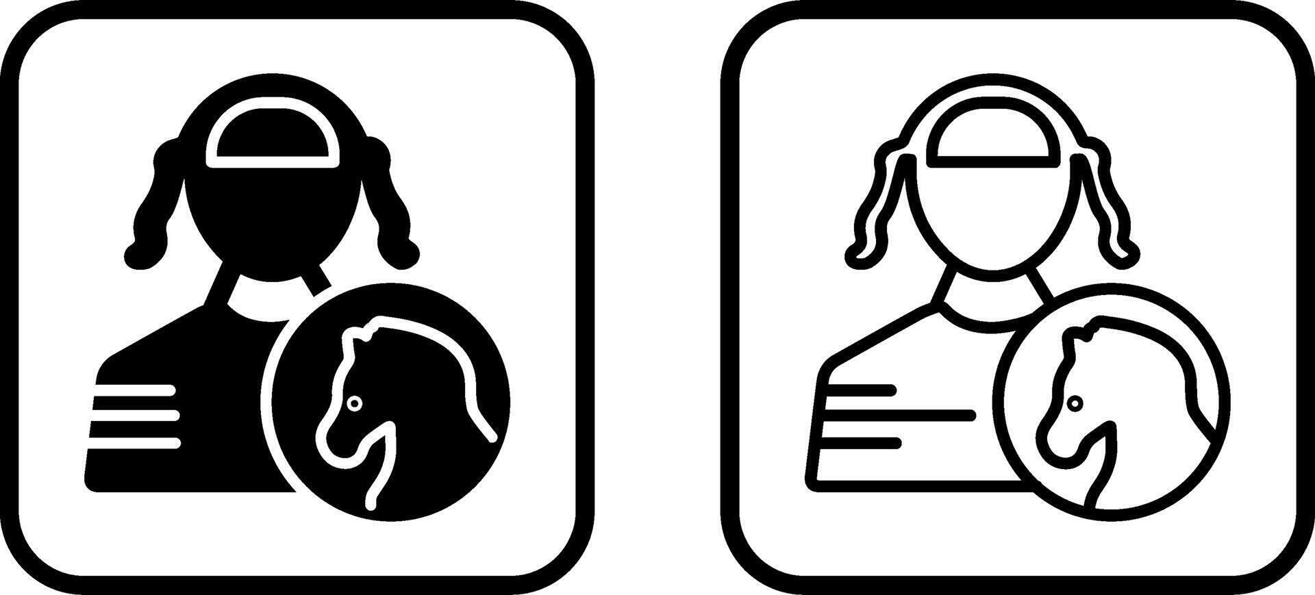 Jockey Vector Icon
