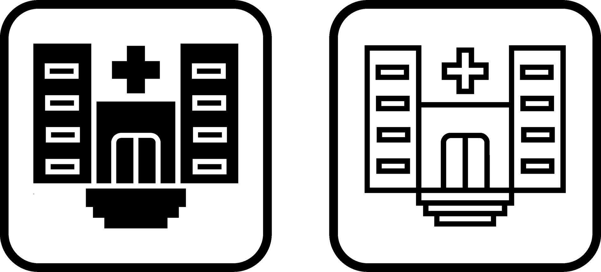 Hospital Vector Icon